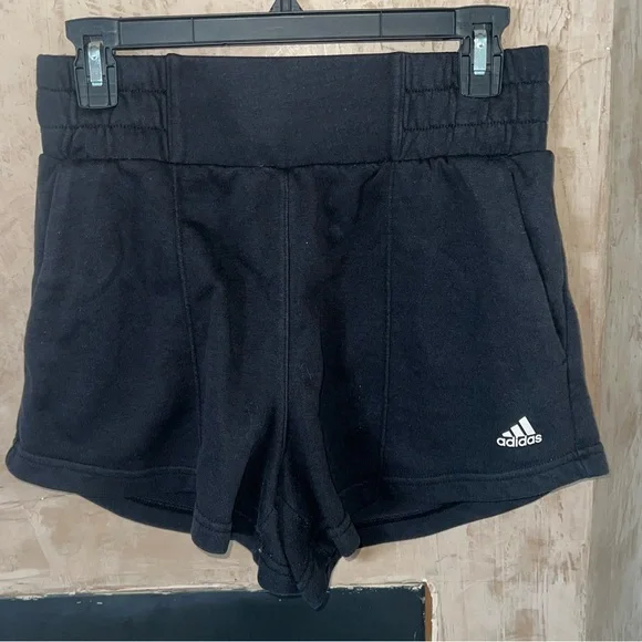 Adidas Hyperglam French Terry Shorts | Size M - Picture 2 of 5